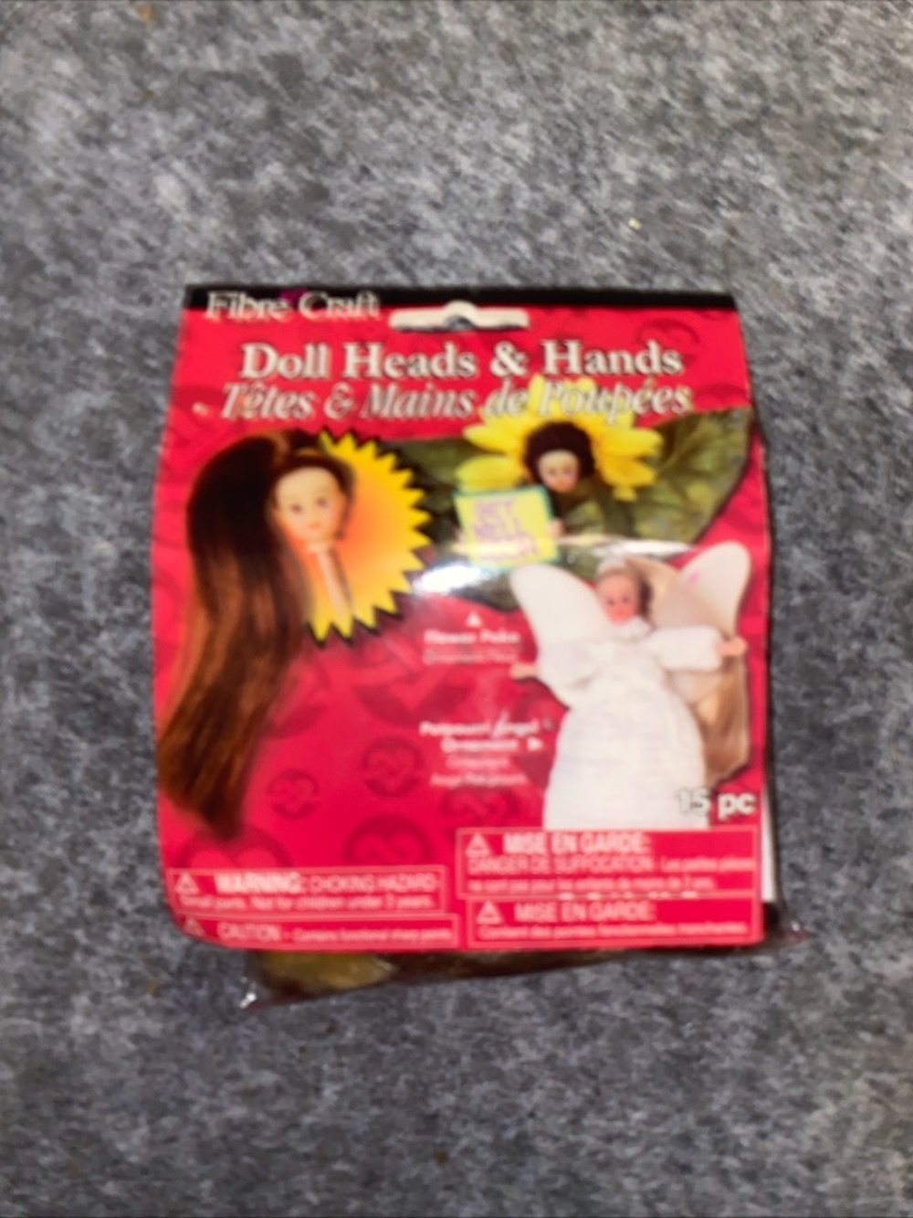 Doll Heads & Hands - Red Packaging